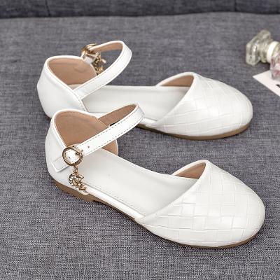 China Zapatos planos de princesa flat girls shape arch cheap pu school trends princess beige flat shoes pu insole for sale