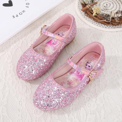 China Zapatos de boda para ninos sequin girls princess Anti-slippery Party Shoes Dress shoes for toddler girl pageant dress wedding shoes for kids en venta