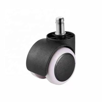 China Contemporary Cheap Plastic Caster Wheels 50mm Screw-On Chair Caster for sale