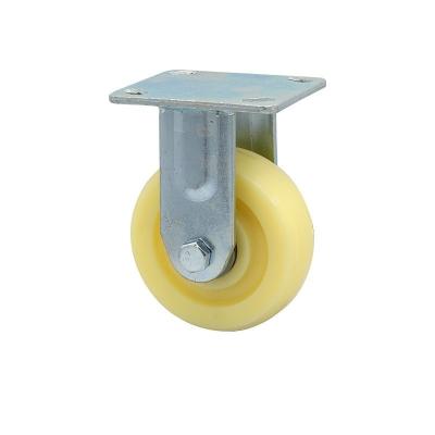 China swivel & Rigid Nylon Caster With Brake Trolley Wheels Industrial Swivel Heavy Duty Caster Wheel for sale