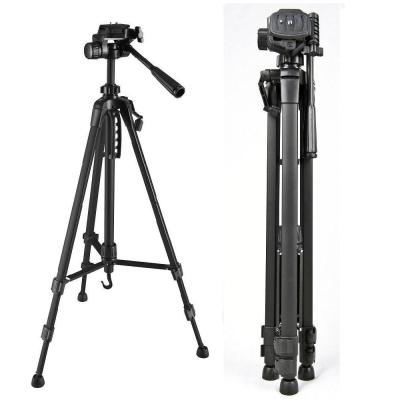 China Camera tripod with mobile phone clip Weifeng tripod WT-3540 lightweight camera tripod tripod for sale