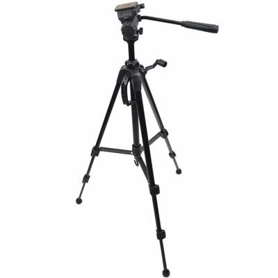 China lightweight aluminum plastic weifeng tripod lift stand with quick released plate studio camera bracket for sale