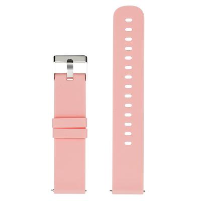 China Soprt 22mm Strap Silicone Rubber Strap Suitable For Smart Watch Silicone Strap for sale