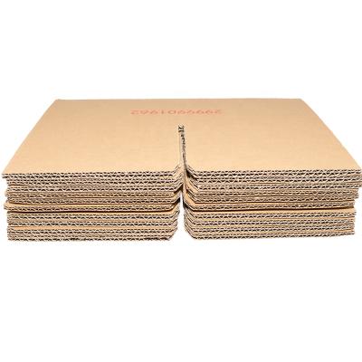 China Recycled Materials 2021 New Design Custom Logo Recycled Cardboard Material Corrugated Supplier for sale