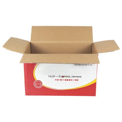 China Recycled Shipping Materials Custom Box White Cardboard Mailing Boxes Red Cardboard Packaging Printing Box For Christmas for sale