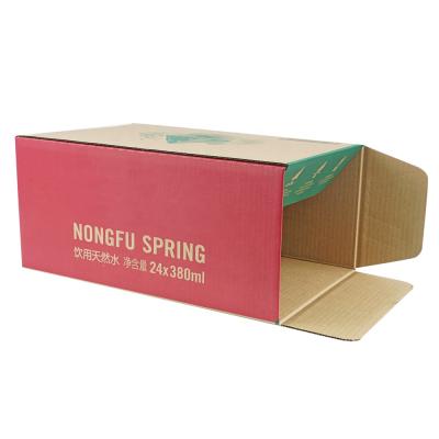 China Hot Custom Wholesale Biodegradable Paper Bottle Packaging Product Packaging Boxes Logo Corrugated Box Corrugated Boxes for sale