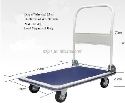 China Material Heavy Duty Tools Stainless Steel Wheel Roll Transport Cart for sale