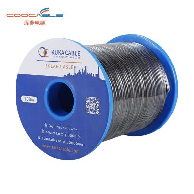 China High Quality Solar Power System 6mm/10mm/50mm Customized DC Solar Cable With TUV For Solar Panel for sale