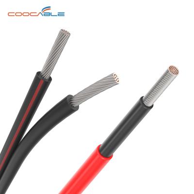 China Solar System Mains Customized 35mm 70mm 95mm Tinned Copper Insulation And Jacket XLPE Solar Cable BVR/RVVZ for sale