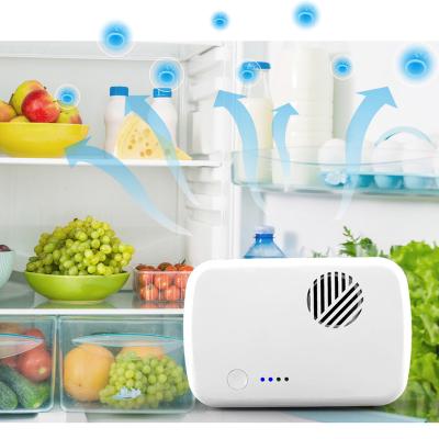 China 2022 Newest Amazon Car Fridge Proof Ozone Sterilizer Rechargeable Deodorant Ozone Machine for sale