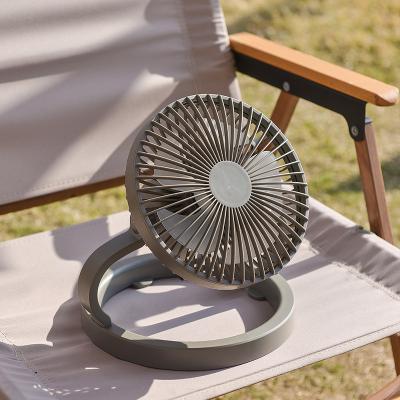 China 2022 New Design Car 2022 New Design Rechargeable Outdoor Portable Open Air LED Light Lamp Portable Camping Ceiling Fan for sale