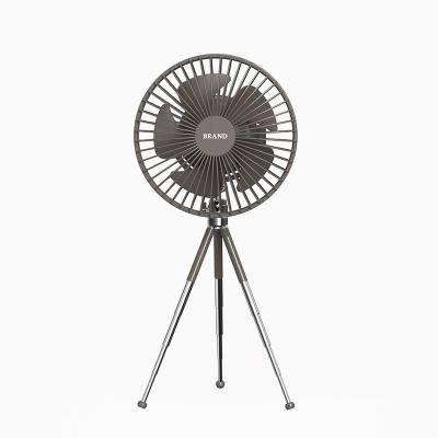 China 2022 Newest Car Air Cooling Tripod Fans Ceiling Fan Outdoor Portable Camping Fan for sale