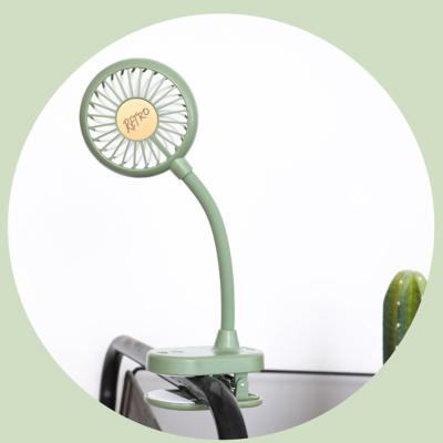 China New USB Led Light Desktop Fan Portable Summer Use Air Cooler Mini USB Clip Handheld Fan for sale