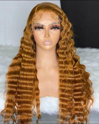 China GLDeep Full Lace Transparent Body Wave Glueless Frontal Wig HD 13x4 13x6 360 Brazilian Pre Pluck Raw Lace Hair Wigs for sale