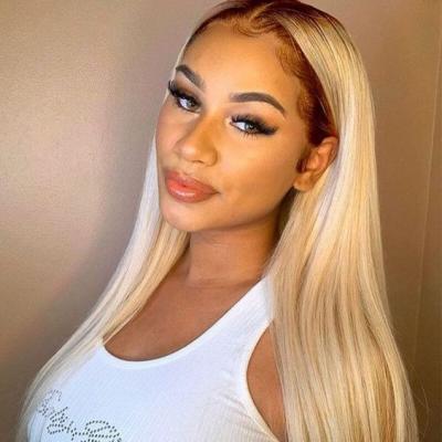 China Wholesale Other Hd 613 Full Lace Wig Human Hair, Platinum Blonde 613 Transparent Lace Frontal Wig, 13x4 13x6 613 Virgin Lace Front Wig for sale