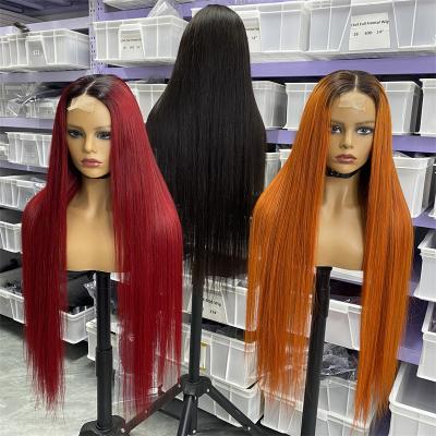 China Other Wholesale Factory Price 13x4 13x6 Transparent Lace Hd Lace Frontal Wig Hair Customized Colored Hair Wigs For Black Women for sale