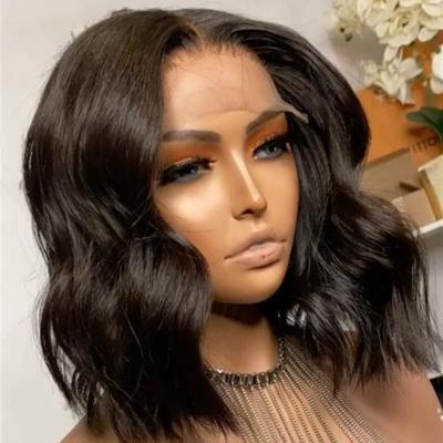 China GL Glueless Hd 13x4 Lace Front Wig 4x4 Straight Human Hair Transparent Virgin Human Hair Bob Wigs Lace Front 100% For Black Women for sale