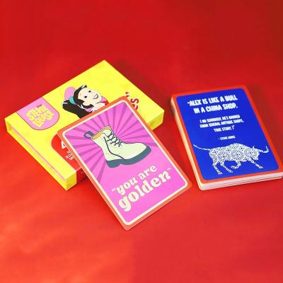 China Promotion Custom Kids Learning Cards Learning English Flash Cards With Booklet For Toddlers 2-4 Years Old for sale