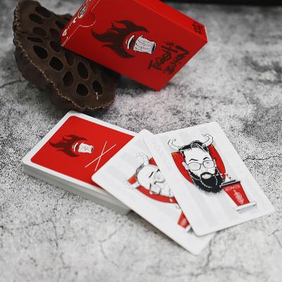 China Paper Custom Design Unique Logo Playing Poker Cards Sublimation Playing Card Blank Making for sale