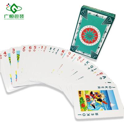 China OEM Custom Logo Printed Fancy Design Entertaiment Playing Cards Poker Cards High Quality Hot Sale Poker Playing Cards Manufacturer for sale