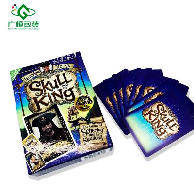 China Paper Amazing Custom Design High Quality Awesome Playing Cards Party Card Games For Pleasure Durable Game Cards for sale