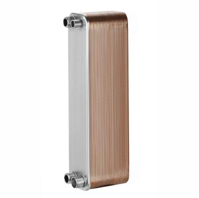 China Copper Brazed Cooling Or Heating Gas Water Heat Exchanger for sale