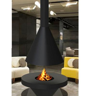 China Indoor/Outdoor/Home/Hotel French Style Ceiling Mounted/Hanging Fireplace, Modern Wood Stove for sale