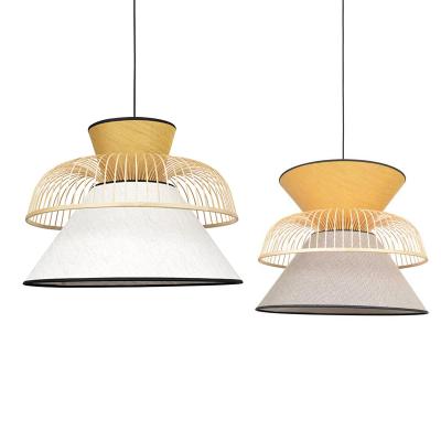 China Creative Design Ratten Lamp Modern Living Room Bedroom Luxury Home Decorative Nordic White Pendant Light for sale