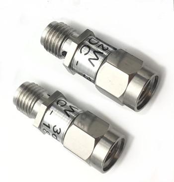 China Broadband RF Attenuator DC - 6 /12.5/18GHz SMA Male To SMA 2W Female Coaxial Fixed RF Attenuator SAT-2W-18G-XX-SMA-J/K for sale