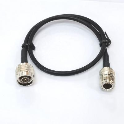 China RF Coaxial Jumper Cables SYV RG58 NM to NF S.N-M/F-58-xx (xx means length) for sale