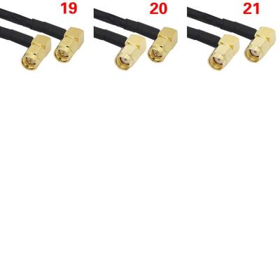 China S.SMA-58-xx Connector (xx means Jumper Cable RG58 SMA length) for sale