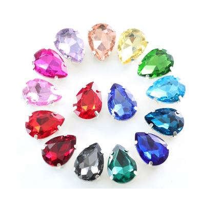 China Wholesale Rhinestone Designs 3 D Crystal Glass Rhinestone Point Back Shinning Bulk Rhinestone for sale