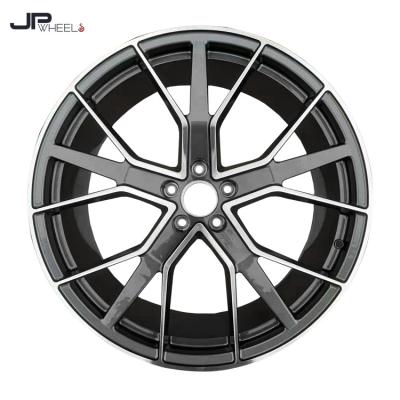 China #01012 Machine Face Black Aluminum Custom Car Rims 17 Alloy Wheel Rims For Audi A1 A2 A3 A4 A5 A6 A7 A8 for sale