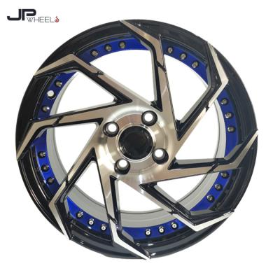 China M1002 ALLOY 15 15 inch 4 hole alloy wheel rim alloy wheel for car wheel rims pcd 4*100 5*100 for sale