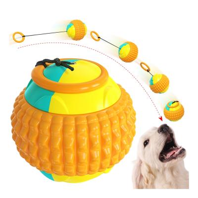 China Product Quality Manufacture Viable Professional Popular Dog Rope Balls Interactive Dog Balls Toys for sale