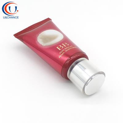 China Flexible And Soft Packaging 80ml Sunscreen Tubes Plastic Tube For Cosmetic for sale