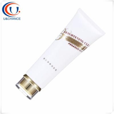 China Flexibe And Empty PE Soft Food Cosmetic Plastic Tube Packaging for sale