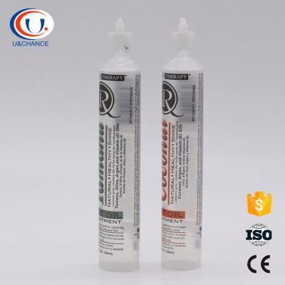 China Flexible and soft PE twist off ointment tube for sale