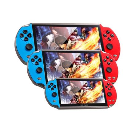 China Gamepad Game Controller Noiposi X7 Plus Handheld Game Console 4.3/5.1/7.0 inch Display Handheld Game Console for sale