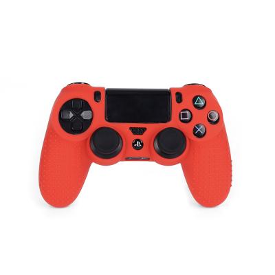 China New Arrival Silicone Game Reference 4 Controller Customized Design Silicone Case Cover For PS4 Controller Case Anti-Slip Protective Skin for sale