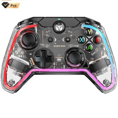 China With OEM Logo Support Handbreak Noiposi Pc System BT Custom Gamepad Wired Switch Pro Gamepad Game Controller for sale