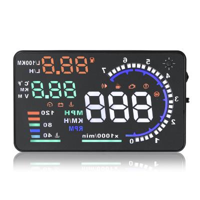 China Auto Water Temperature OBDII Projector Obd OBD Digital Meter Tachometer Show DIY Head Up Display OBD2 for sale