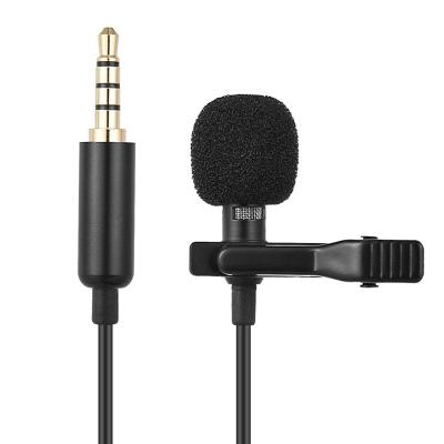 China Talking Film Mic Recording Lapel Collar Stylish Mini Throat Microphone For Walkie Lavalier Microphone 3.5mm Lavalier Microphone for sale