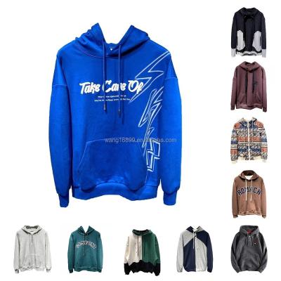 China Anti-Shrink Custom new men's hoodie embossed printed sweater Men's hoodie sweater for sale