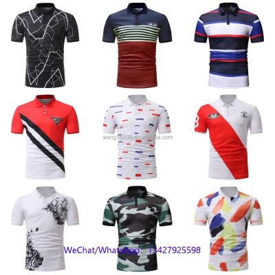 China Breathable 2023 men high quality custom blank golf polo shirt  tshirt polo t shirt coton polo hats for sale