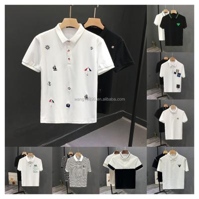 China Breathable Wholesale new high quality golf Polo men's cotton polyester sports breathable Polo shirt for sale