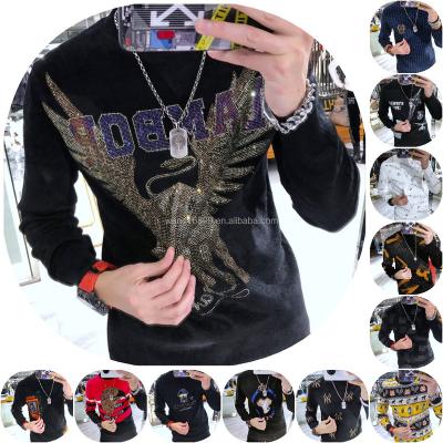 China Anti-wrinkle Chinese manufacturer custom thick floral pattern men's woolen sweater Winter Jacquard woolen sweater Men's pullover knitted wool for sale