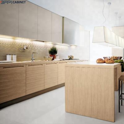 China Environmental Friendly Modern Italian Sideboard Designs MDF Matt Kitchen Cabinets Superb Full Set for sale