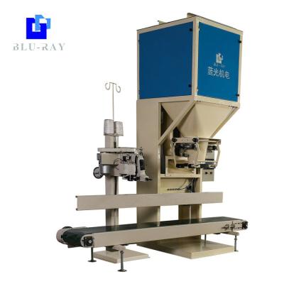 China machinery & Hardware Weigh Semi Automatic Feeder Machinery Computer Control Soybean Meal Animal Feed Bagging Line for sale