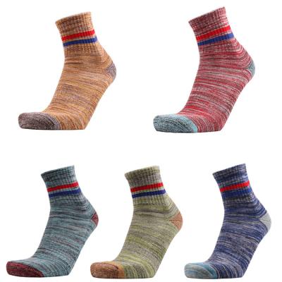 China Sporty Outdoor Cotton Sports Sweat-absorbent Ski Socks Towel Bottom Mountaineering Warm Rise Booties Football Socks for sale